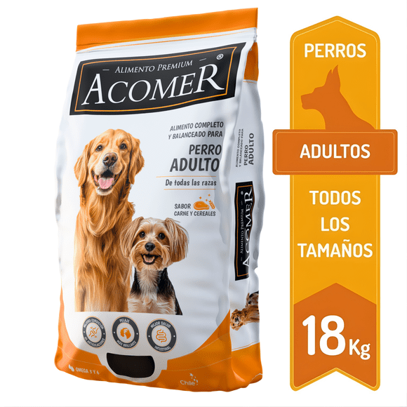 Alimento para perro adulto 18Kg