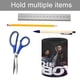 thumbnail image 5 of The Boys-theme Cylinder Pen Holder Pencil Organizer with Flannel Lining PVC Leather Material Cardboard Base for study work 10*8CM, 5 of 6