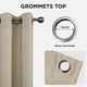 thumbnail image 5 of Cortinas Joydeco térmicas aislantes W132xL114cm juego de 2, 5 of 9