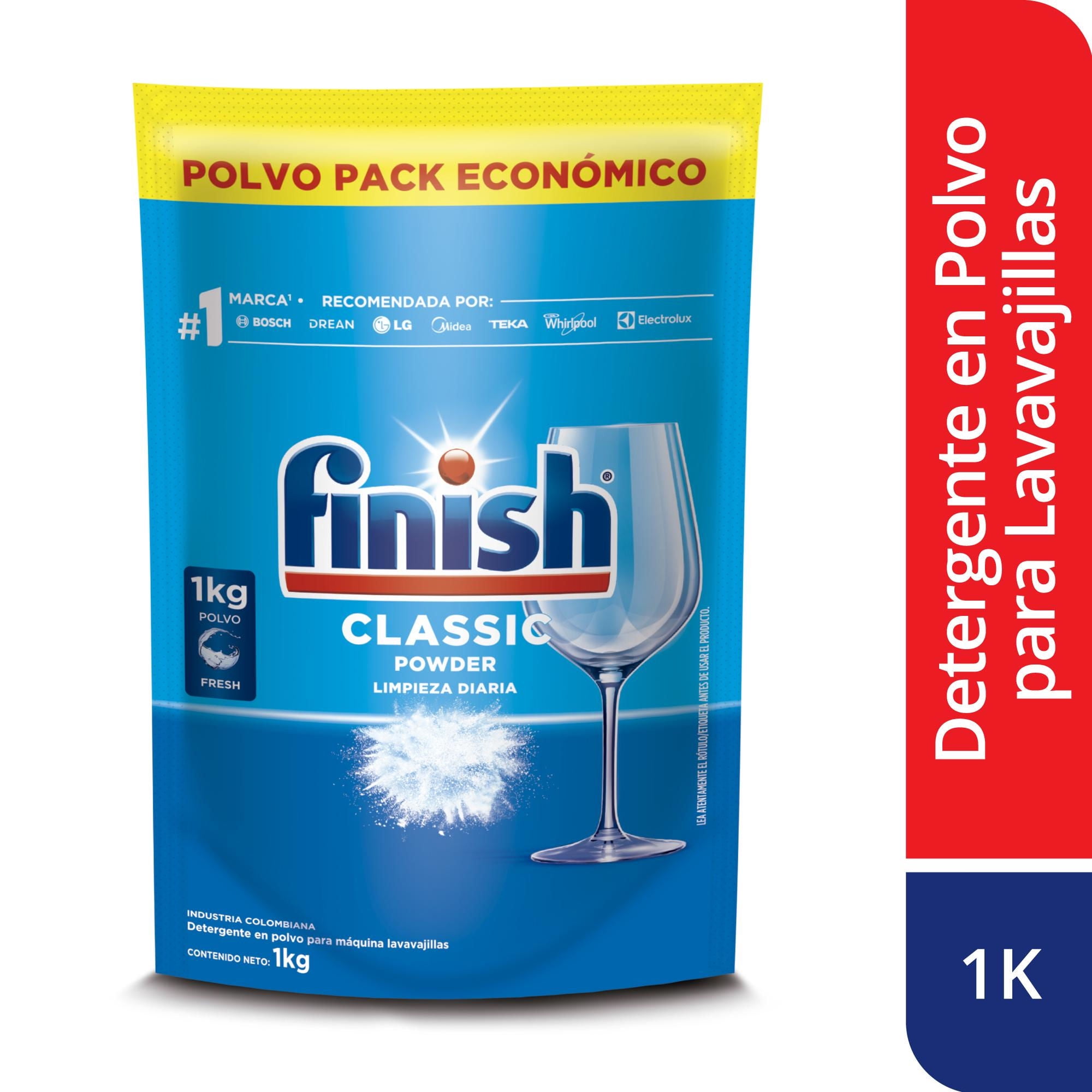 Finish - Detergente En Polvo Para Lavavajillas Doypack