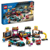 Lego City Custom Car Garage 60389, Set De Juguetes Con 2 Pie