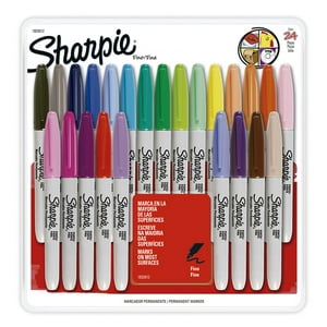 Sharpie - Marcadores Permanentes Colores Surtidos 24Ud