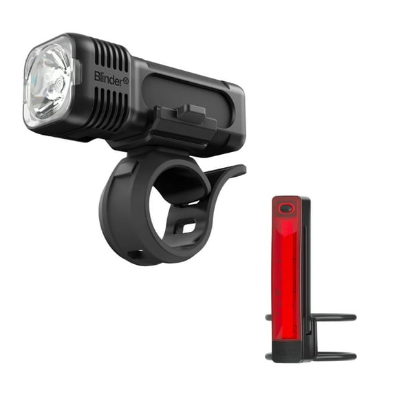 Set de Luces Knog Blinder Pro 400 lm + Plus Trasera 20 lm