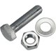 thumbnail image 1 of Pack Perno Hexagonal Tuerca Golilla Zn G2 1/2 X1 1/2 (100 Un, 1 of 1