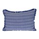 thumbnail image 1 of Almohada Zooey Lumbar de la colección Parkland, 14 x 20 pulgadas, rayas azules, 1 of 1