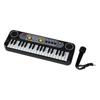 Magideal - Mini Teclado De Piano Eléctrico Digital Portátil De 37 Teclas Con 24 Canciones De Demostración Regalo Musical Para Principiantes Juguetes Educativos 3737