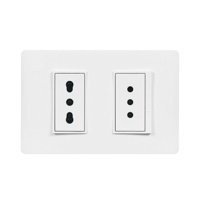 Enchufe Tomacorriente Doble 2P+T 10/16A Pu1293 Luzica Bticino