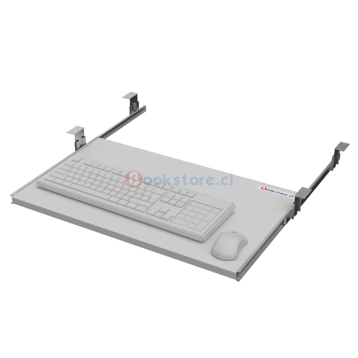 Bookstore - Portateclado De Melamina Blanco