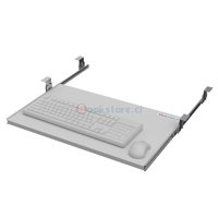 Bookstore - Portateclado De Melamina Blanco