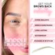 thumbnail image 2 of Tatuajes temporales de cejas Brows by Bossy – Pack de 2, impermeables, tono rubio, 2 of 7