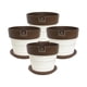 thumbnail image 1 of Set de 4 Maceta Greta 16cm Blanca y sus platos, 1 of 3