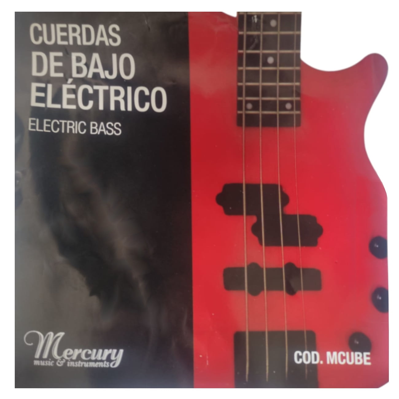 Cuerdas Para Bajo Electrico Mercury Mcube