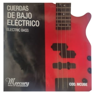 Cuerdas Para Bajo Electrico Mercury Mcube