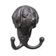 thumbnail image 2 of Figura De Cabeza De Animal Con Ganchos De Pared Para El Pasillo, Resistente Percha Para Llaves, Batas, 2 of 5