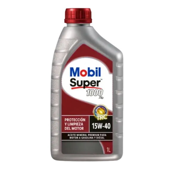 Lubricante Motor 15w40 Mobil Super 1000 1 Lt.