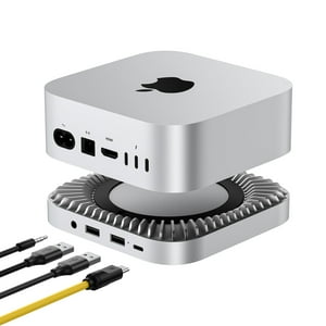 Mac Mini Hub Raycue De Aluminio Con Carcasa Ssd Nvme/M.2 De 40 Gbps