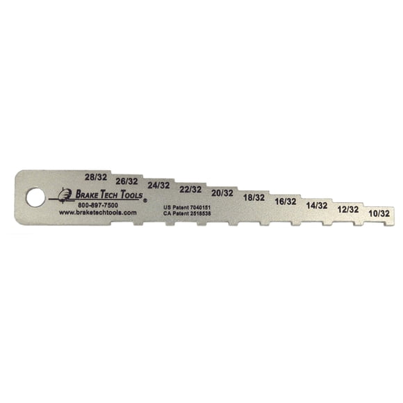 Calibrador de Frenos Pocket Tech 32Nds de Brake Tech Tools