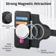 thumbnail image 4 of Funda Billetera Magnética para Honor 90 Soporte Tarjetas Desmontable Negro, 4 of 6