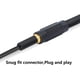 thumbnail image 5 of Adaptador de conector de audio estéreo de 3,5 mm a TRS de 3,5 mm, conector hembra a hembra para cable estéreo, altavoces, auriculares, etc., chapado en oro, paquete de 2, 5 of 7