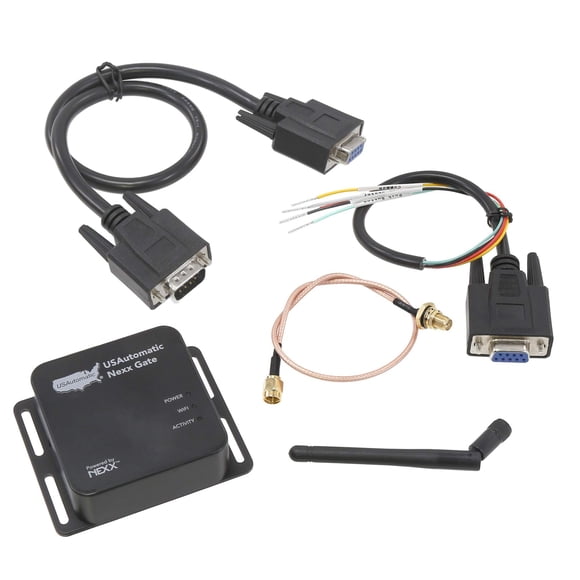Controlador de Portón Sentex Nexx WiFi Negro