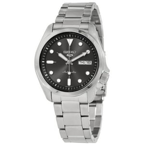 Reloj Seiko 5 Sports Automático Con Esfera Gris Para Hombre Srpe51K1