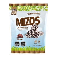 Galletas De Arroz Chocolate Formato Familiar 120 Gr Mizos