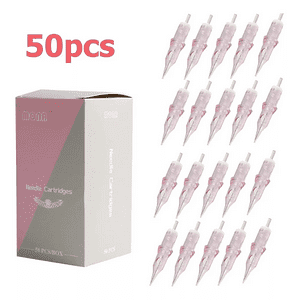 Kimale - Set De 50 Agujas Dermografo P90, P60, 1Rl