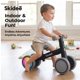 thumbnail image 5 of Bicicleta de Equilibrio para Niños SKIDEE de 4 Ruedas con Ruedas LED, 5 of 7