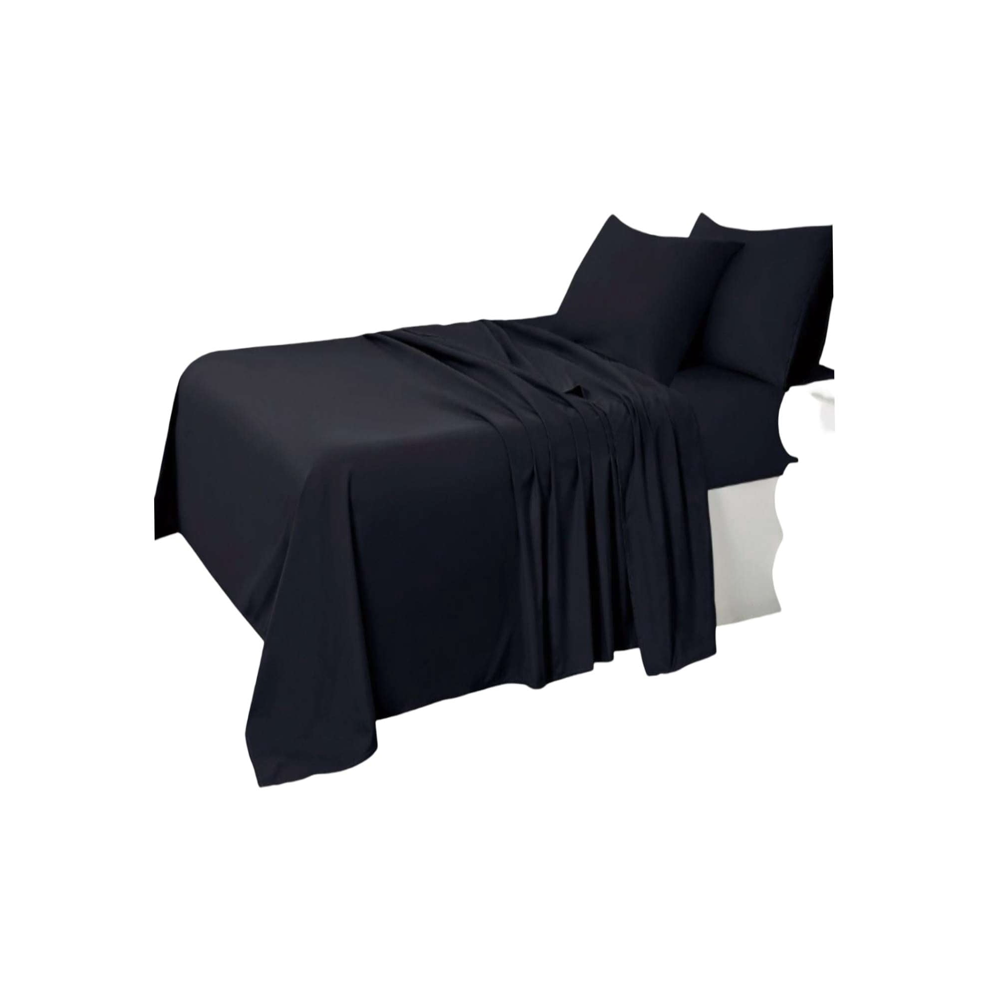 Myl Todo Hogar - Sábanas De Poliester Suave Colores Lisos King