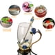 thumbnail image 4 of 1 juego de taza de té y café de cristal con cuchara, ideal para regalar., 4 of 5