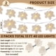 thumbnail image 3 of Guirnalda Otoño TURNMEON Pack 2 396 cm 40 LED Hojas de Arce Blanco, 3 of 3