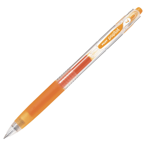 Pilot - 12 Un. Lapiz Gel Pop´Lol Naranjo Damasco 0.7 Mm.