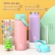 thumbnail image 2 of Botella de agua GoKeda Kids, 530 ml, paquete de 2 unidades, con aislamiento y pegatinas, 2 of 7