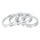 thumbnail image 1 of Anillos Centradores de Cubo Unique Bargains, 56.1mm ID a 66.1mm OD Anillos de Cubo de Rueda de Vehículo Aleación de Aluminio, 4 Piezas, 1 of 6