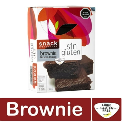 Brownie Sin Gluten 320 G Snack Adventure