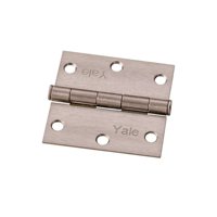 Bisagra Premium Yale 3,5 X 3,5 Níquel Satín