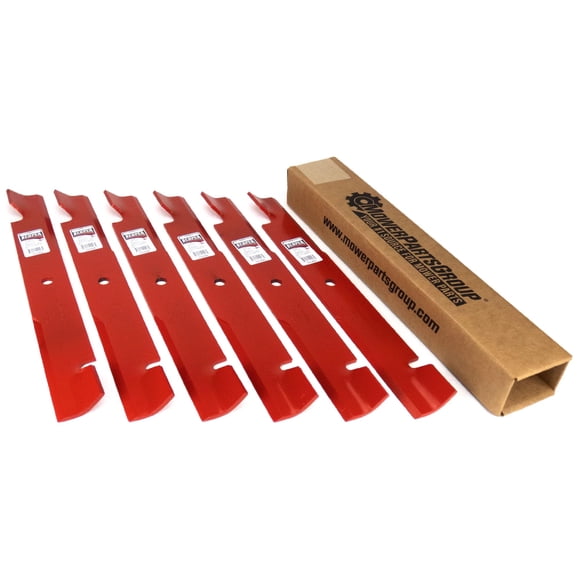 Cuchillas para cortacésped MowerPartsGroup 52 cm Pack de 6 rojo EE. UU.