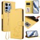 thumbnail image 2 of Funda Volteable tipo Billetera con Correa para Infinix Note 50X 5G, Amarillo, 2 of 6