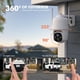 thumbnail image 3 of Camara Seguridad Dzees 360 PTZ 2K WiFi Exterior 2 Pack, 3 of 3