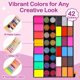 thumbnail image 2 of Kit de Pintura Facial STIGMA 42 colores a base de agua TA641KIT, 2 of 6