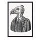 thumbnail image 1 of Cuadro Ave Formal con Marco Negro, 1 of 1