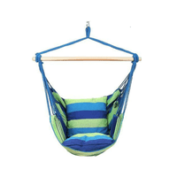 Genérico - Silla Hamaca Con Palo Camping