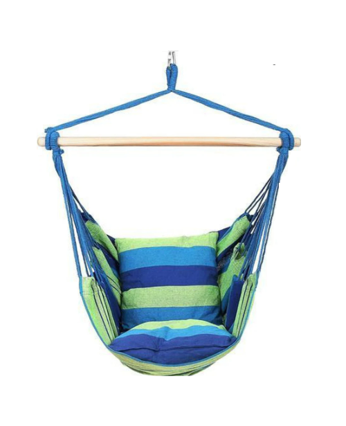 Genérico - Silla Hamaca Con Palo Camping