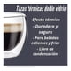 thumbnail image 5 of Taza Cafe 4 Vasos Vidrio Mug Doble Pared Térmica Reforzada, 5 of 8