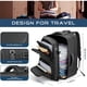 thumbnail image 3 of Mochila de viaje Fxcelets F052 50L expandible 17.3 TSA, 3 of 3