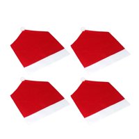 Bothyi - 4 Fundas Navideñas Para Sillas, Fundas Para Respaldo De Silla Para Comedor O Fiesta.