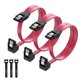 thumbnail image 1 of Cable SATA Cable Matters 46 cm Rojo Pack de 3 6 Gbps, 1 of 7