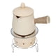 thumbnail image 2 of Tetera De Cerámica Con Estufa, Teteras Duraderas Para El Hogar Del Hotel, Regalo Para Amantes Del Té, Color Blanco, 2 of 5