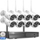 thumbnail image 1 of Sistema de Cámaras de Seguridad WiFi Pro Hiseeu 16 canales 4K 5MP con disco duro de 3 TB, 1 of 9