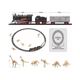 thumbnail image 3 of Juguete Tren Y Dinosaurio Electrico 32 Pcs Vagones Rieles, 3 of 3